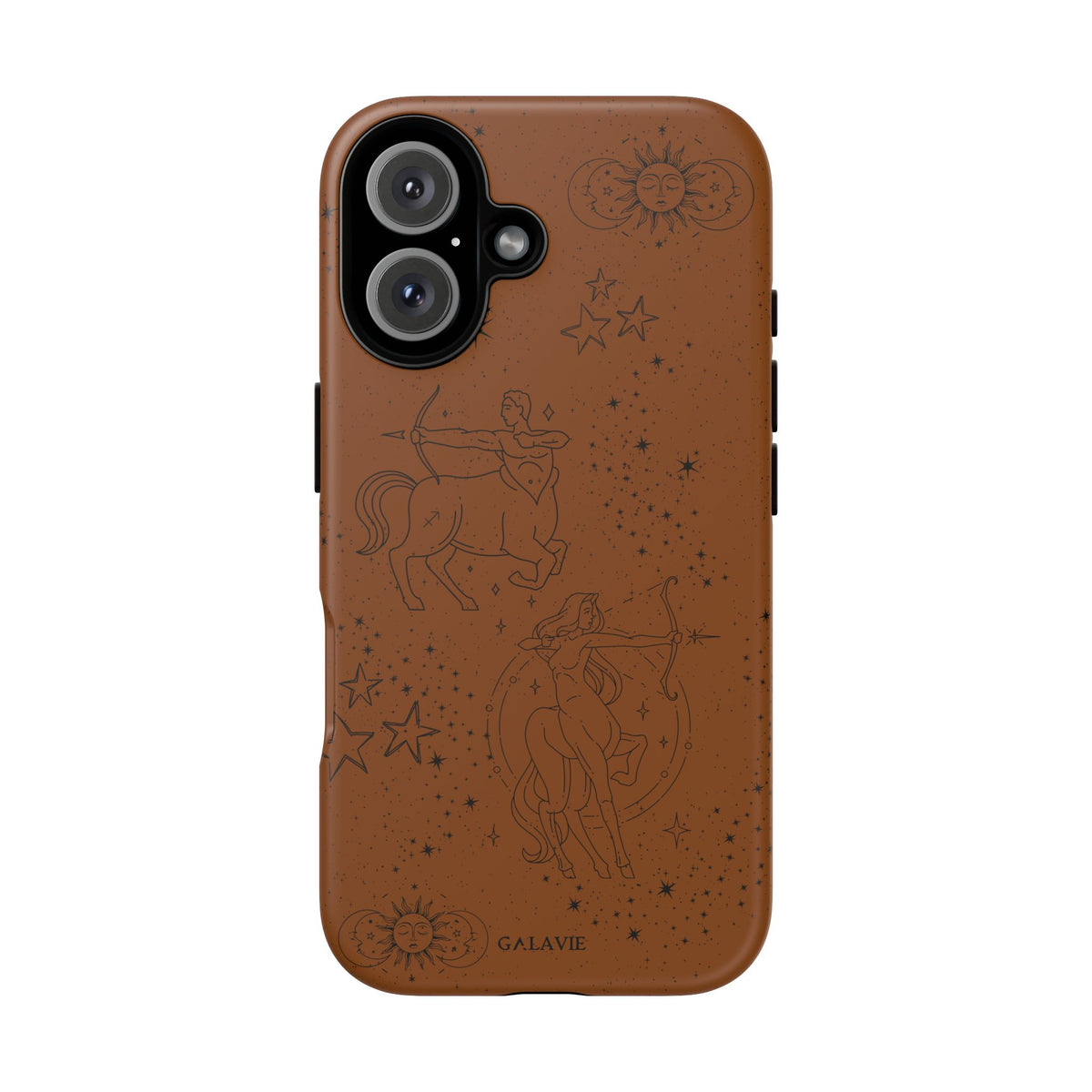 Sagittarius Zodiac Phone Case – Cognac
