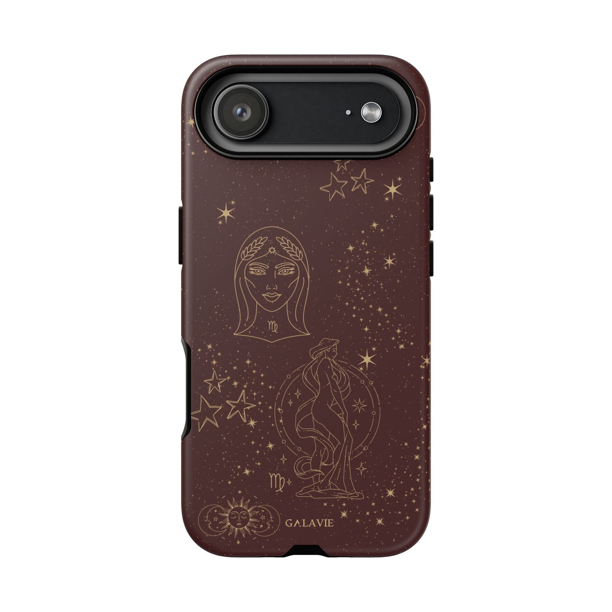 Virgo Zodiac Phone Case – Chocolate