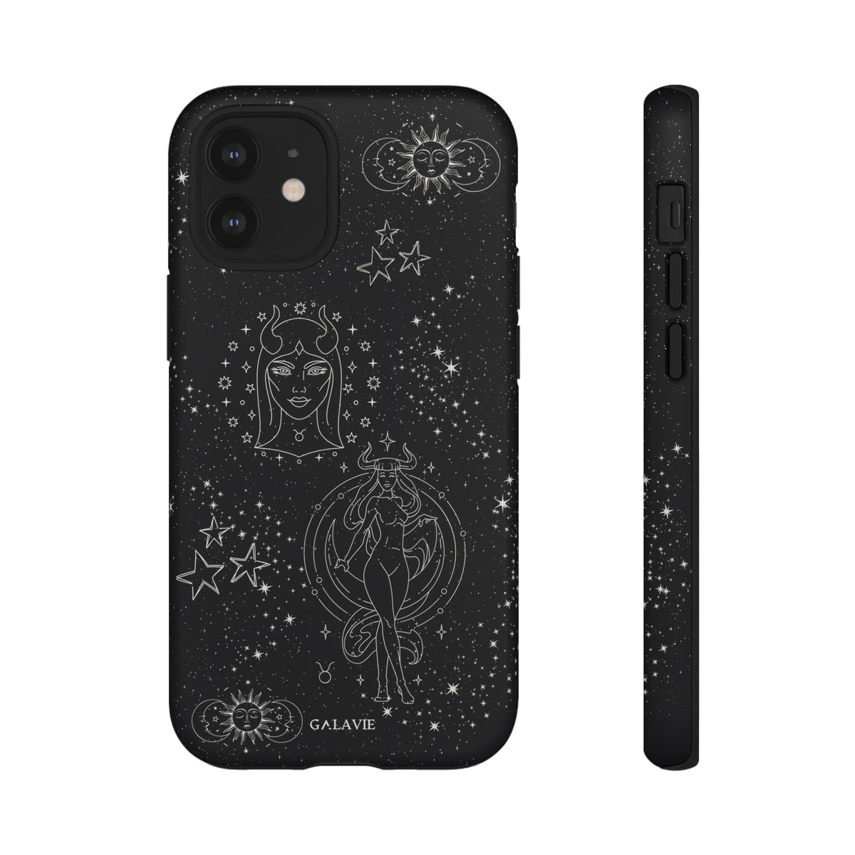 Taurus Zodiac Phone Case – Noir