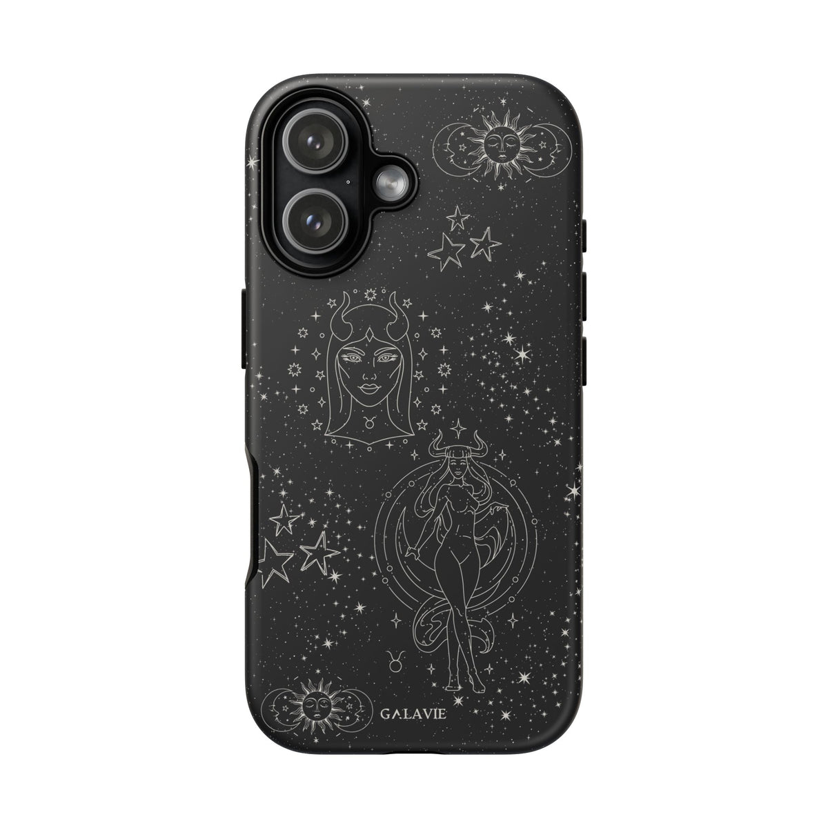 Taurus Zodiac Phone Case – Noir