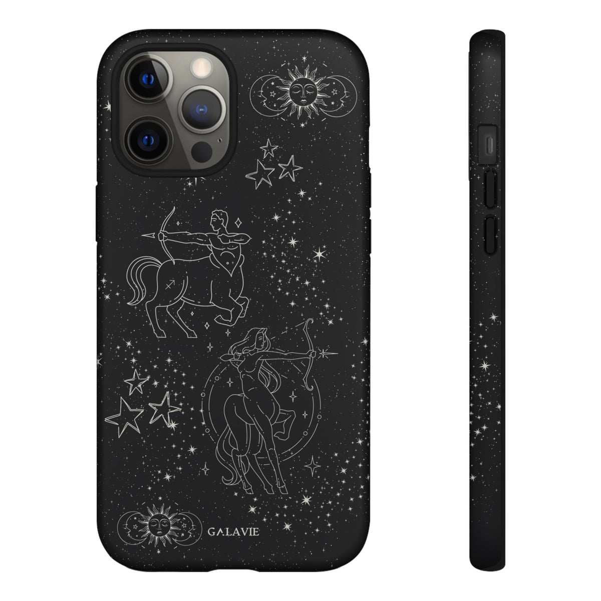 Sagittarius Zodiac Phone Case – Noir