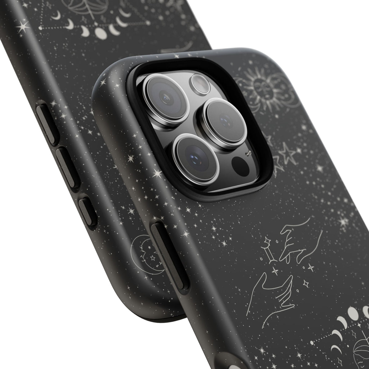 Gemini Zodiac Phone Case – Noir