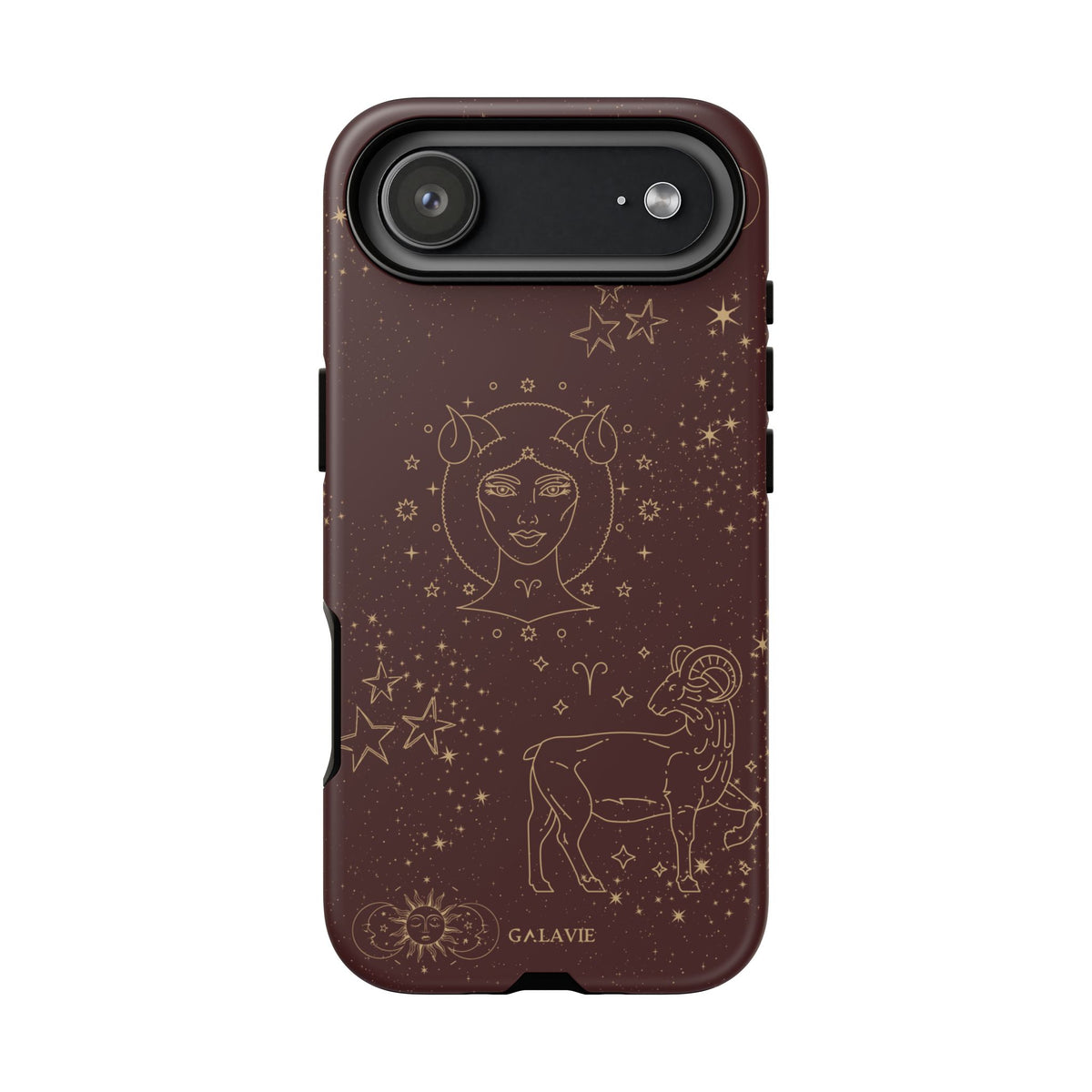 Aries Zodiac Phone Case – Chocolate