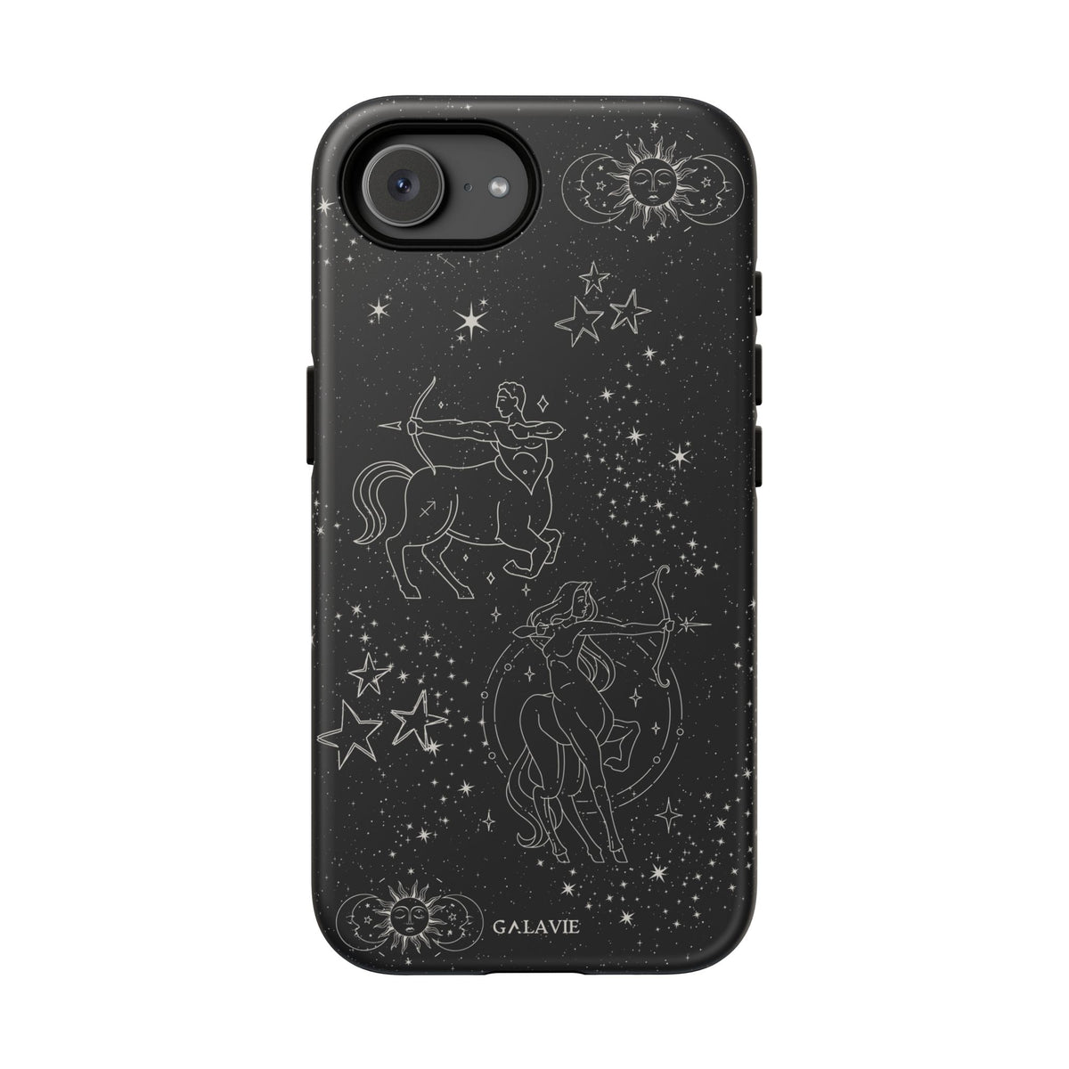 Sagittarius Zodiac Phone Case – Noir