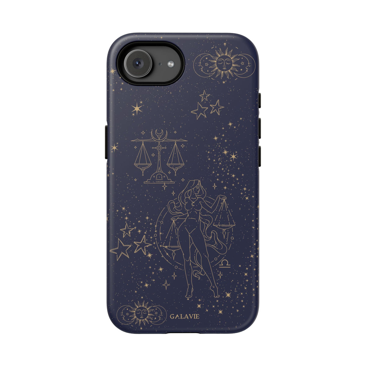 Libra Zodiac Phone Case – Navy