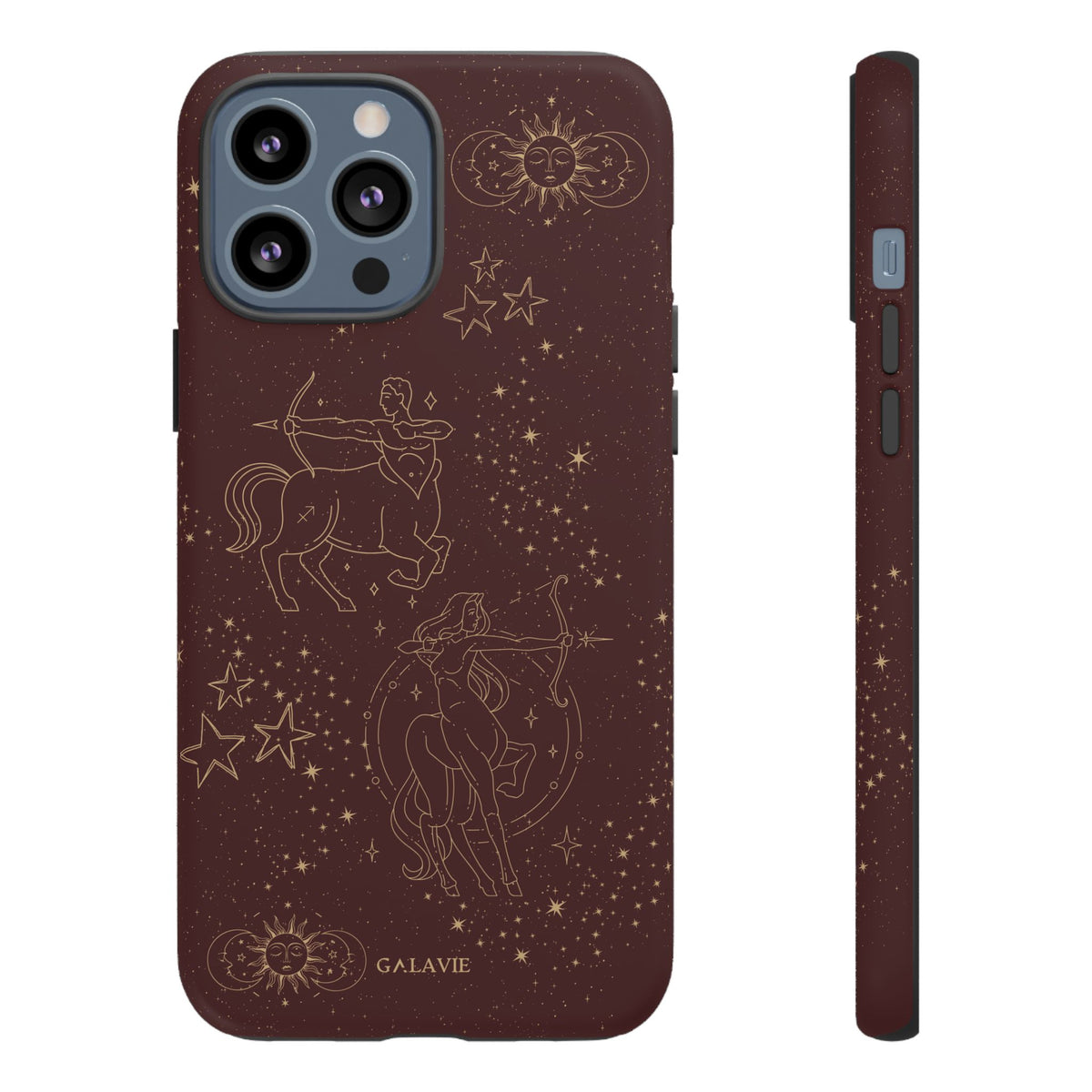 Sagittarius Zodiac Phone Case – Chocolate