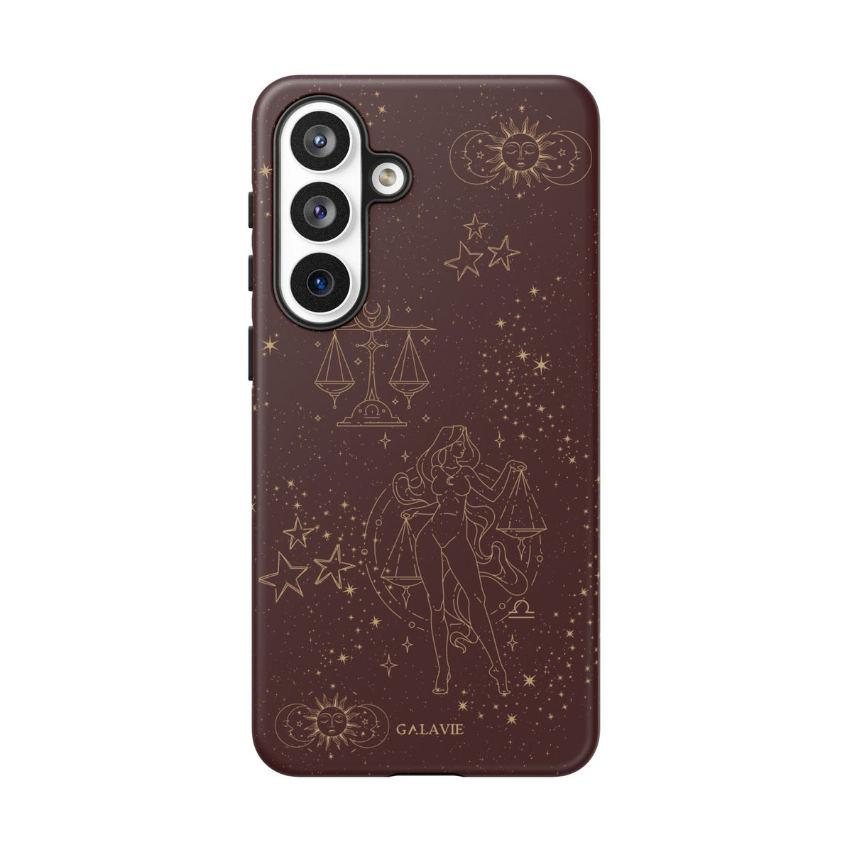 Libra Zodiac Phone Case – Chocolate