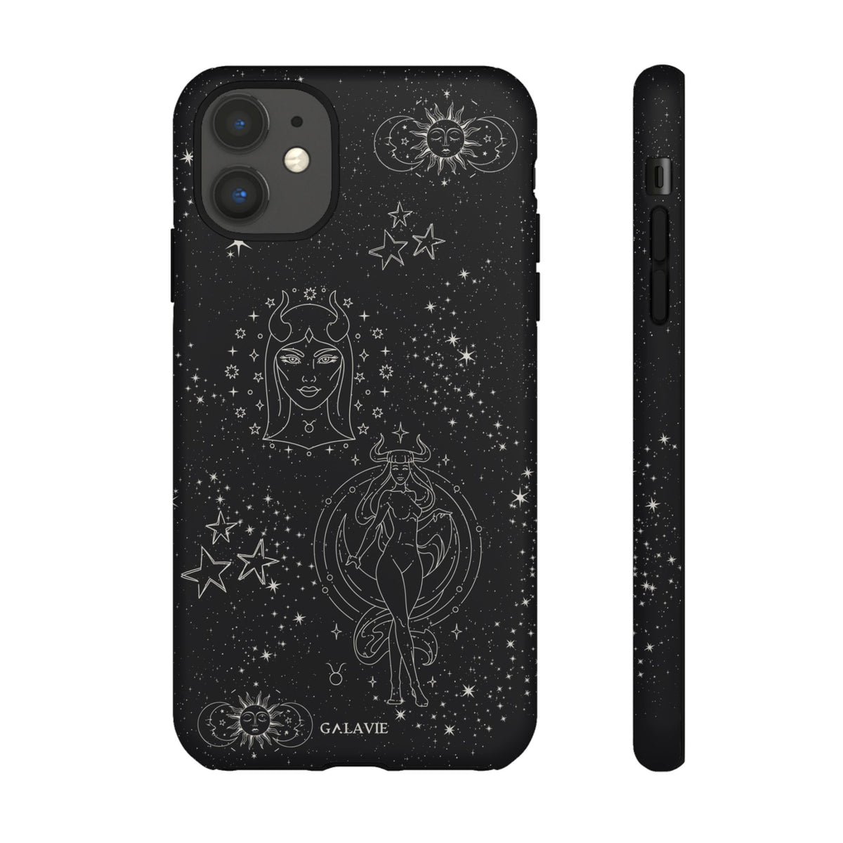 Taurus Zodiac Phone Case – Noir