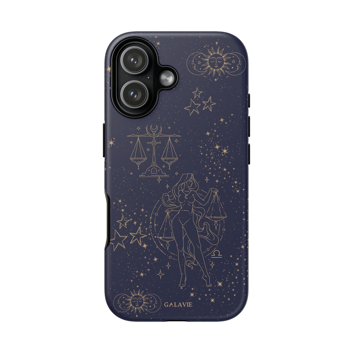 Libra Zodiac Phone Case – Navy