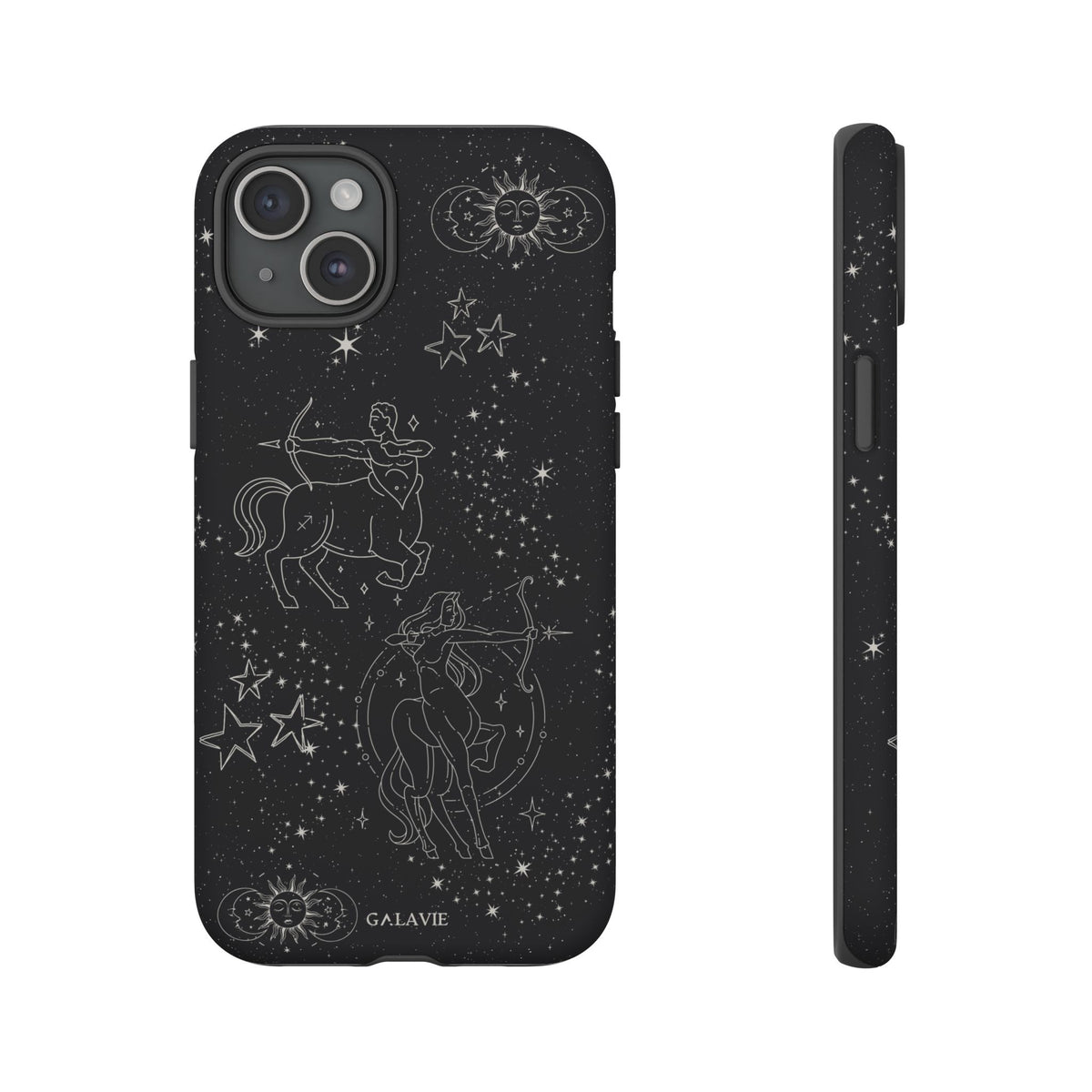 Sagittarius Zodiac Phone Case – Noir