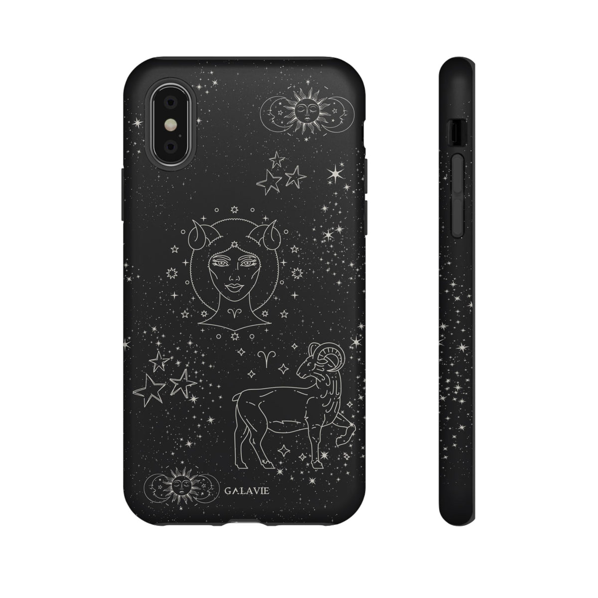 Aries Zodiac Phone Case – Noir