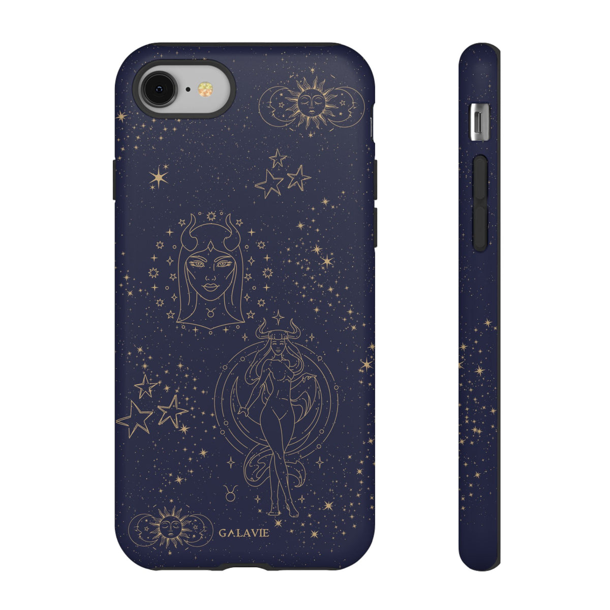 Taurus Zodiac Phone Case – Navy
