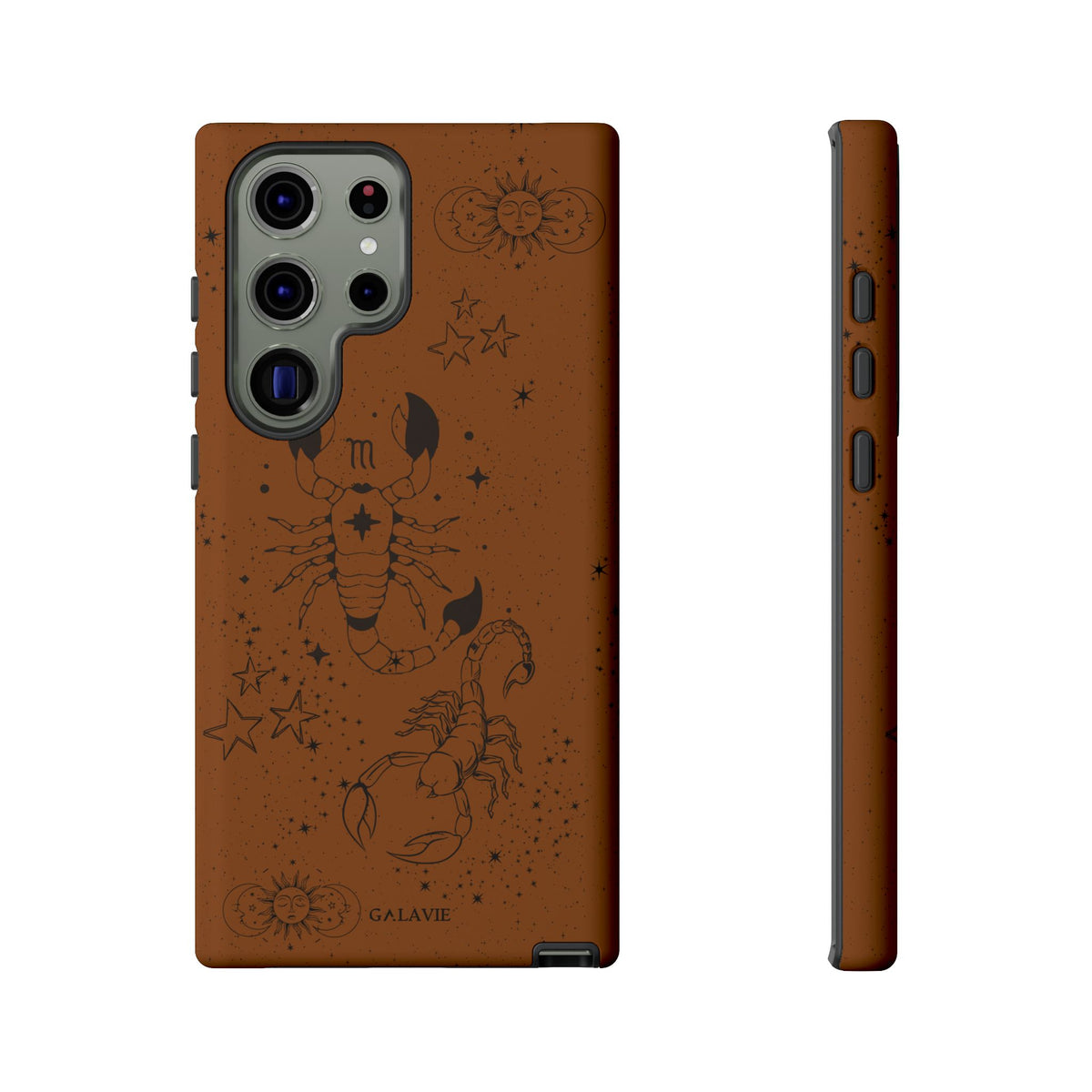 Scorpio Zodiac Phone Case – Cognac