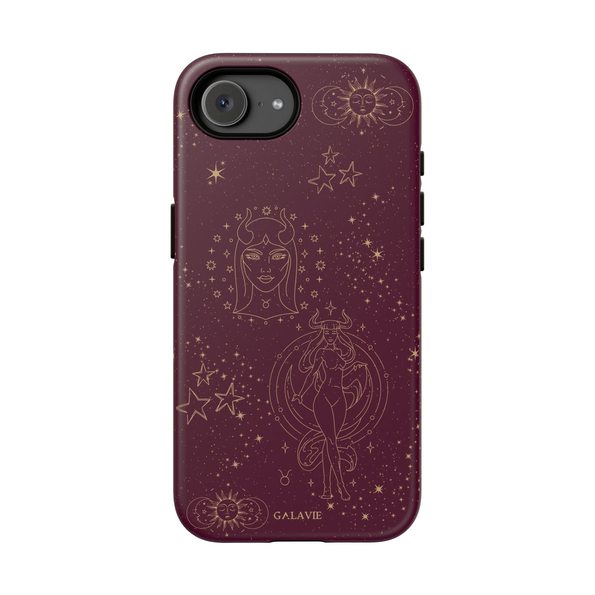 Taurus Zodiac Phone Case – Merlot
