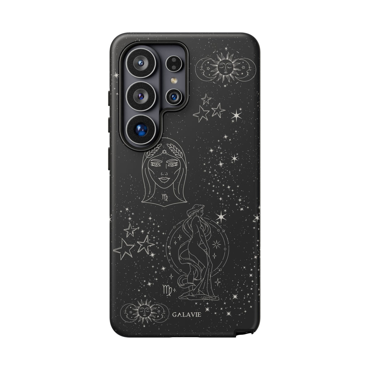 Virgo Zodiac Phone Case – Noir