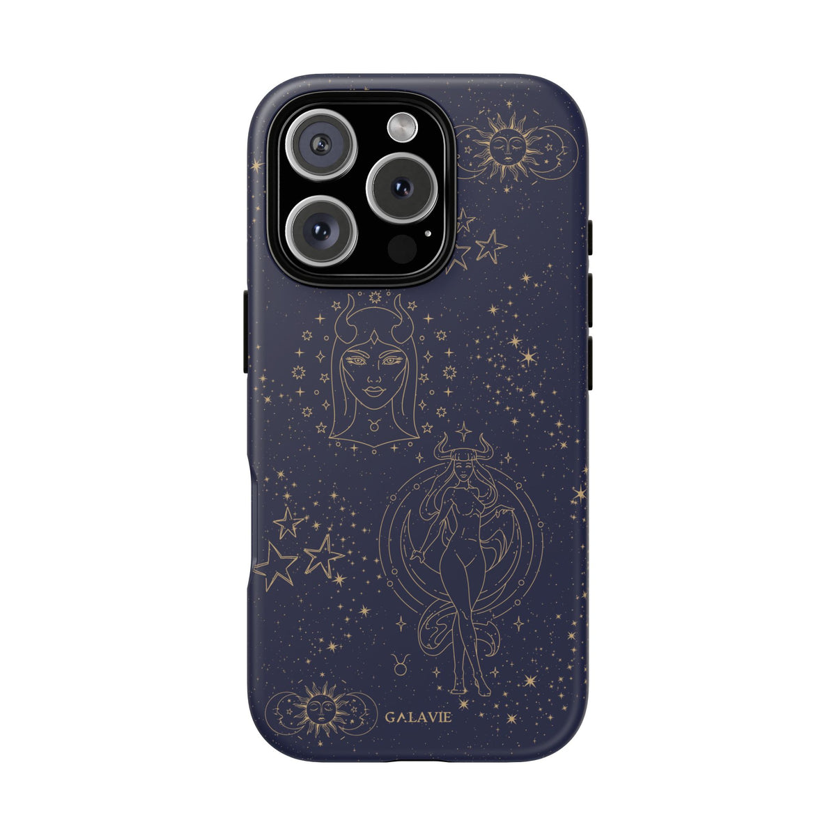 Taurus Zodiac Phone Case – Navy