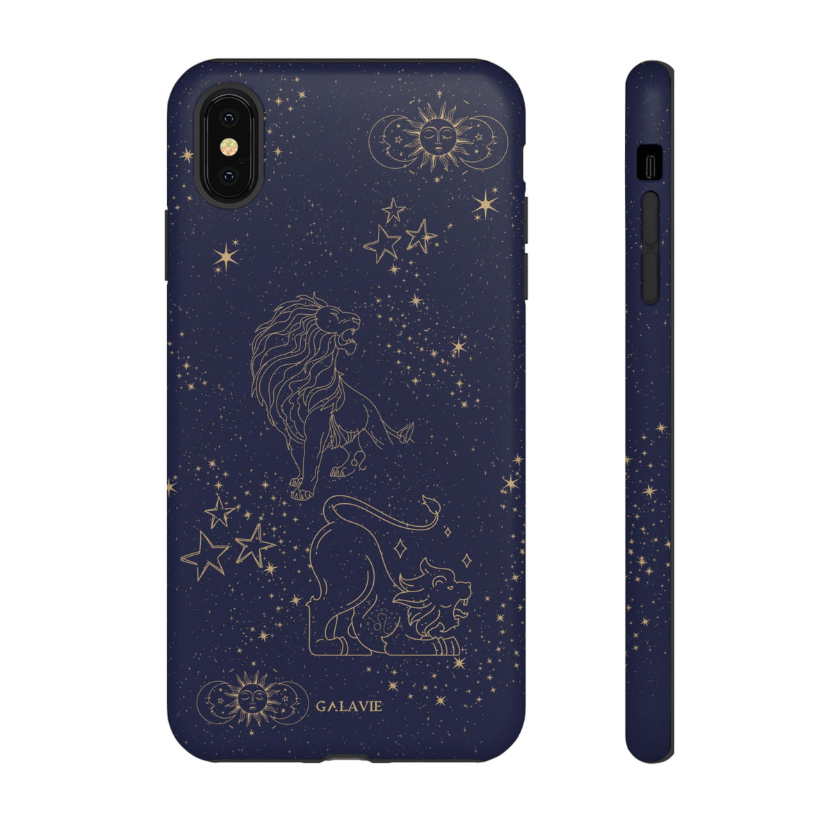 Leo Zodiac Phone Case – Navy