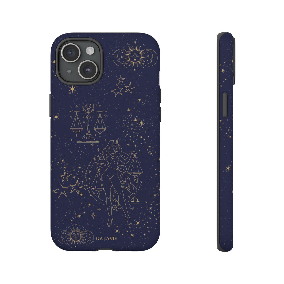 Libra Zodiac Phone Case – Navy