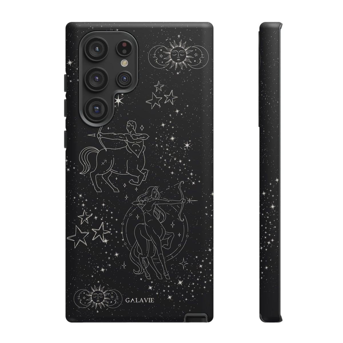 Sagittarius Zodiac Phone Case – Noir