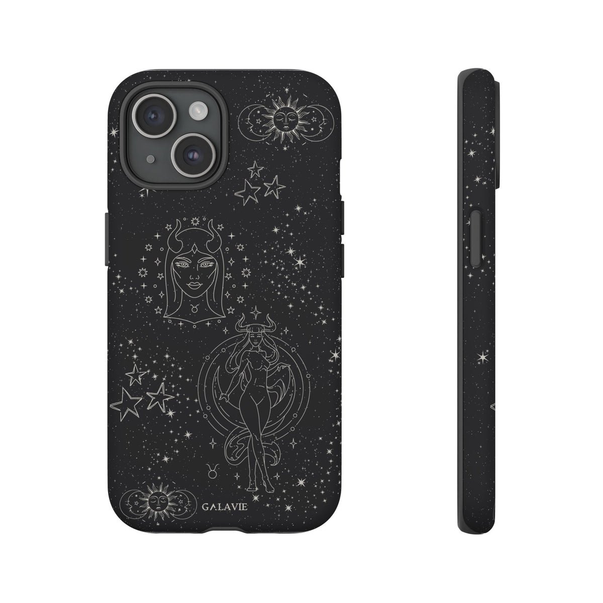 Taurus Zodiac Phone Case – Noir