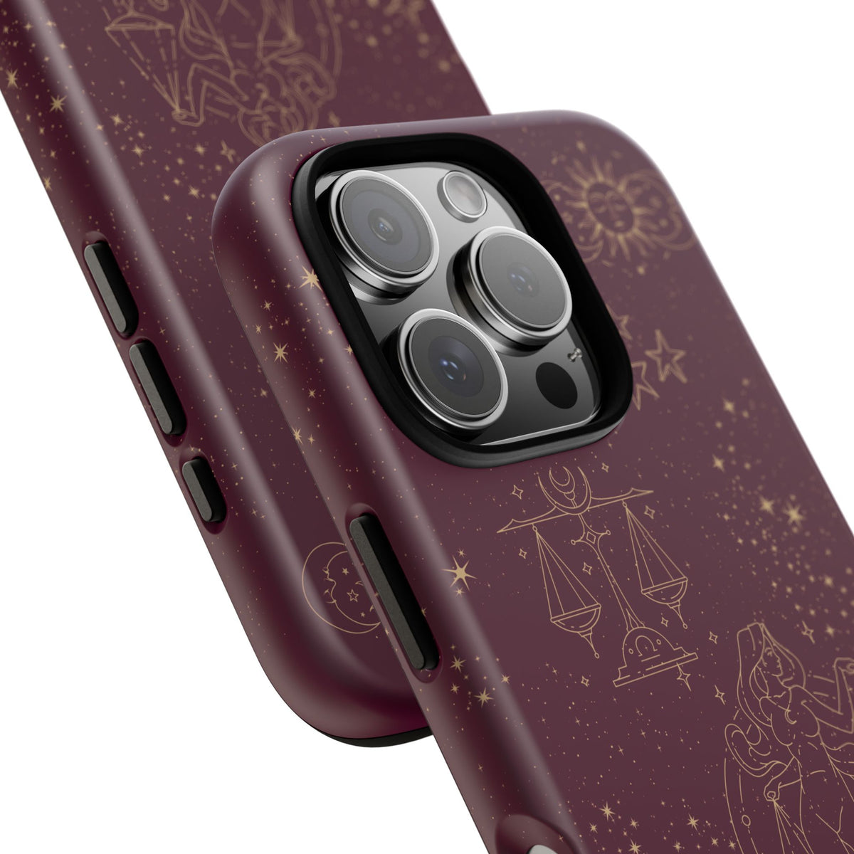 Libra Zodiac Phone Case – Merlot