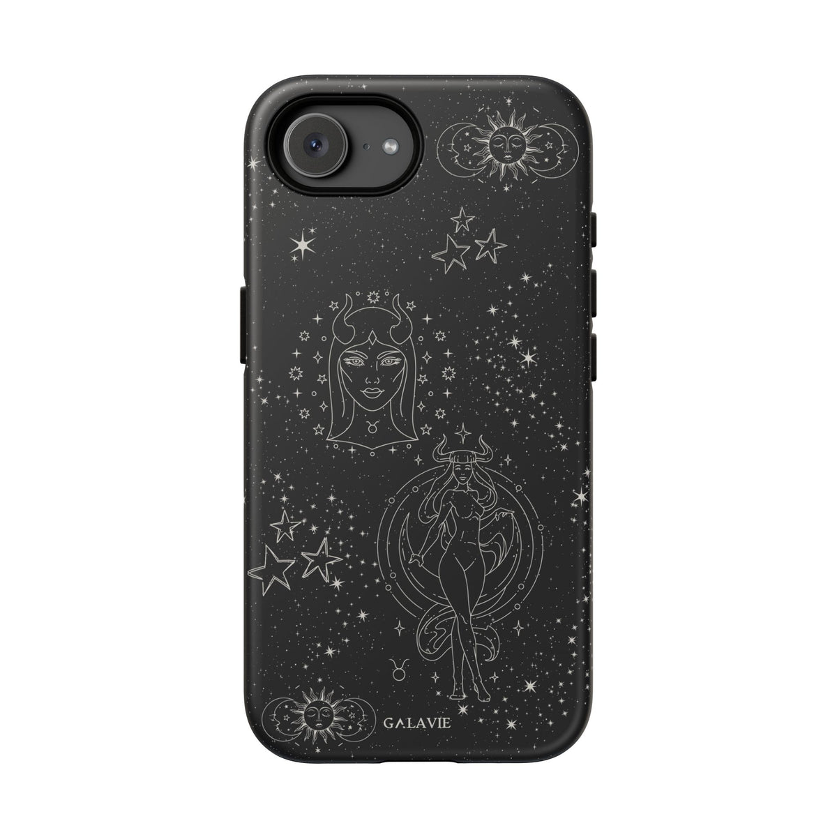 Taurus Zodiac Phone Case – Noir