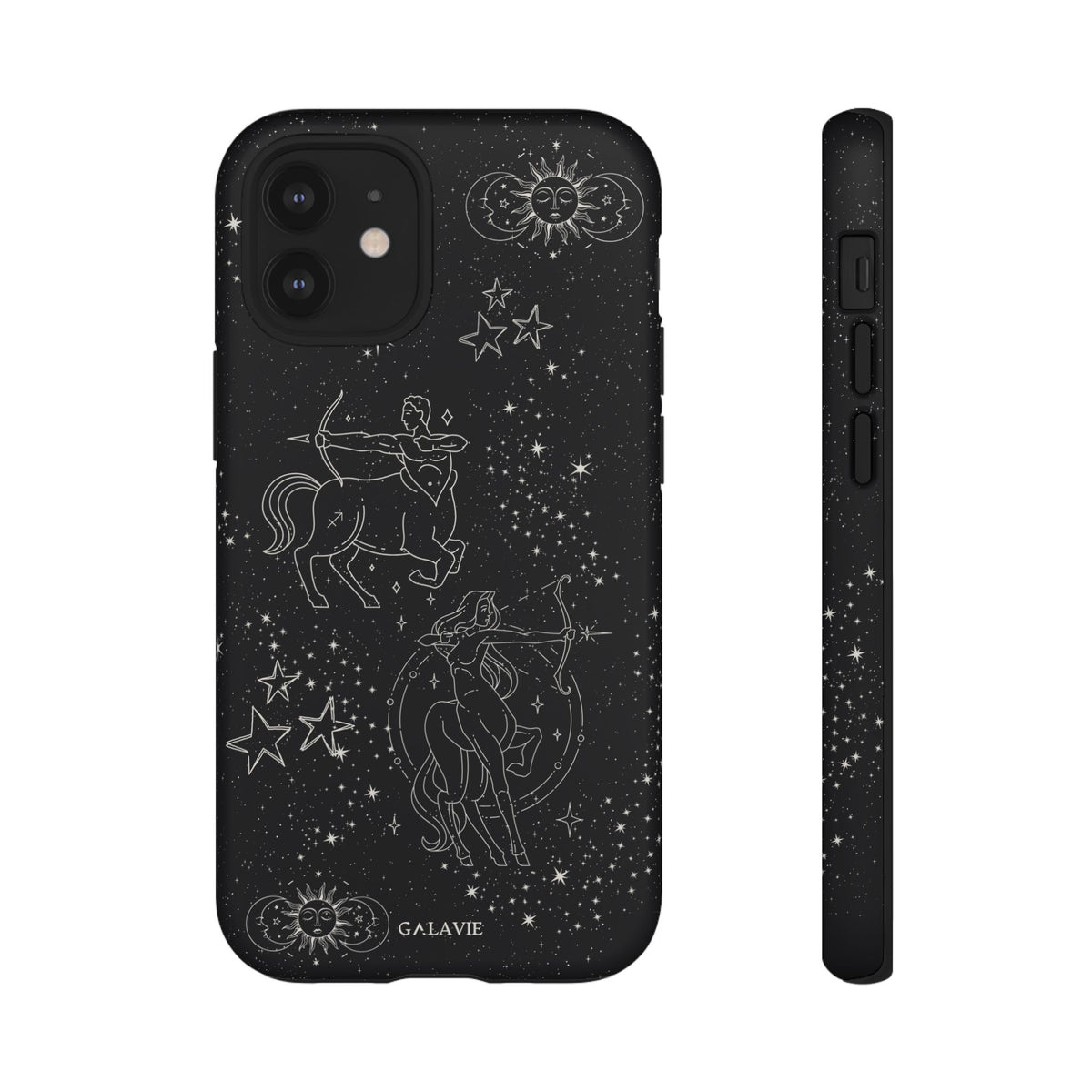 Sagittarius Zodiac Phone Case – Noir