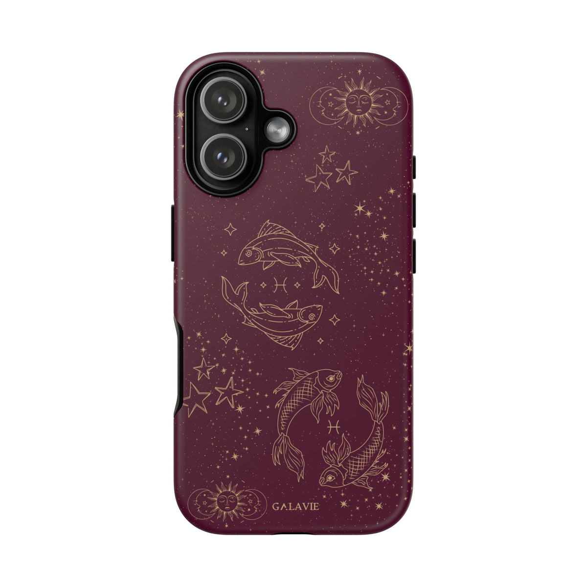 Pisces Zodiac Phone Case – Merlot