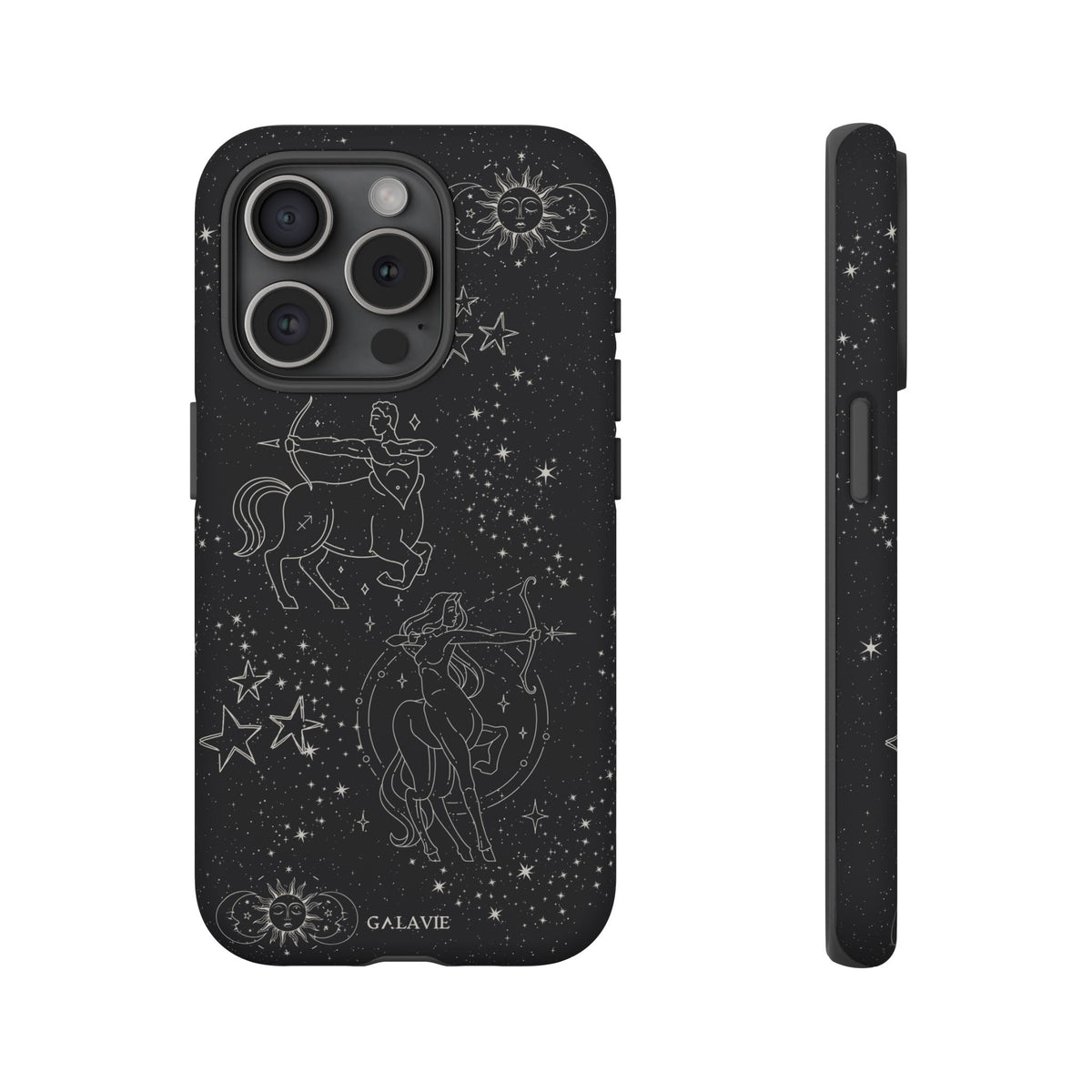 Sagittarius Zodiac Phone Case – Noir
