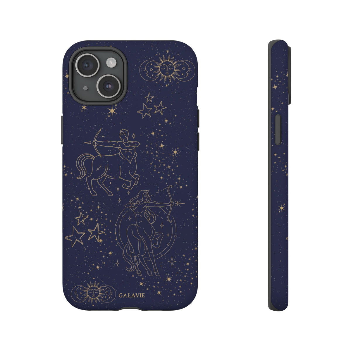 Sagittarius Zodiac Phone Case – Navy