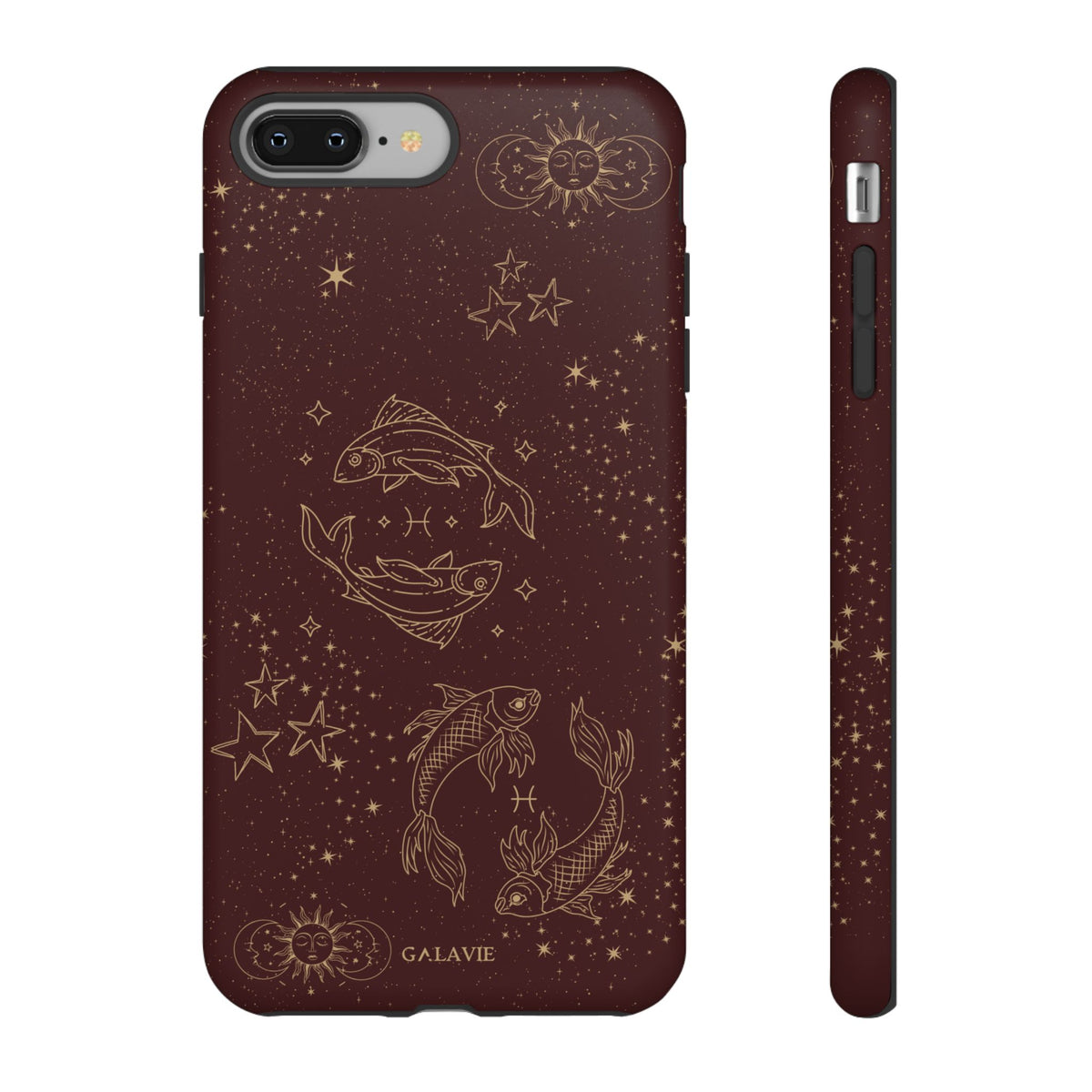 Pisces Zodiac Phone Case – Chocolate