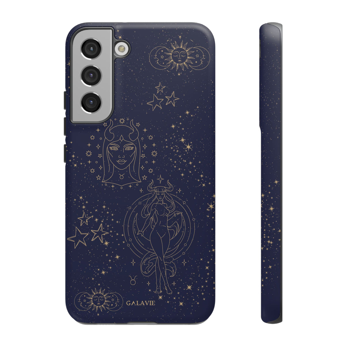 Taurus Zodiac Phone Case – Navy