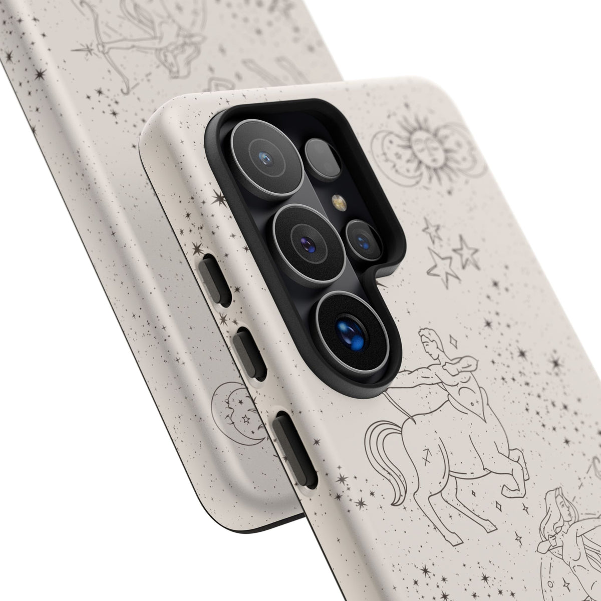 Sagittarius Zodiac Phone Case – Cream