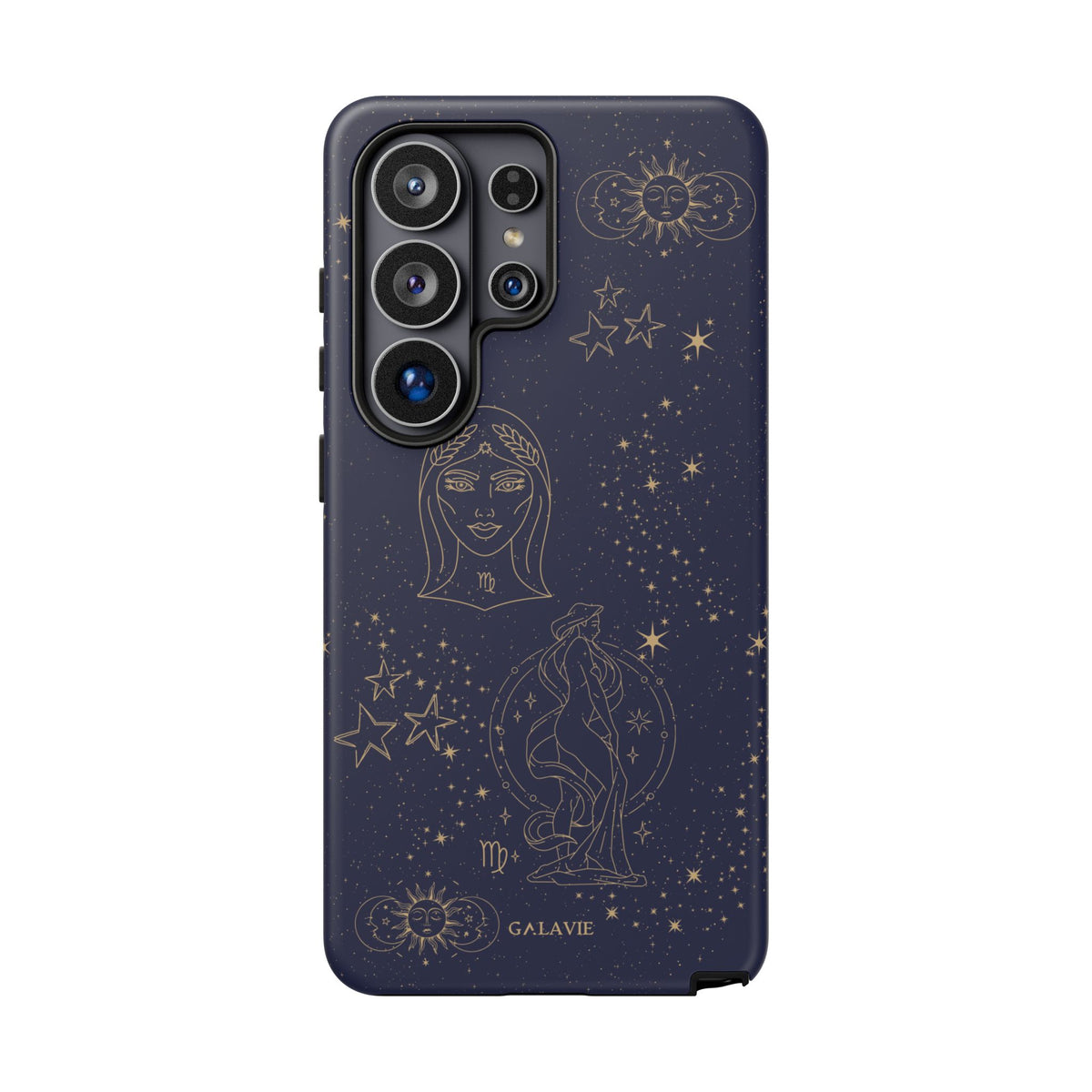 Virgo Zodiac Phone Case – Navy