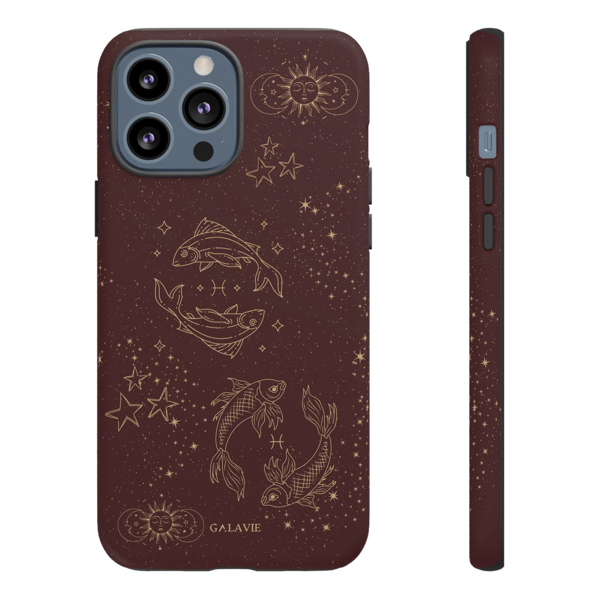 Pisces Zodiac Phone Case – Chocolate