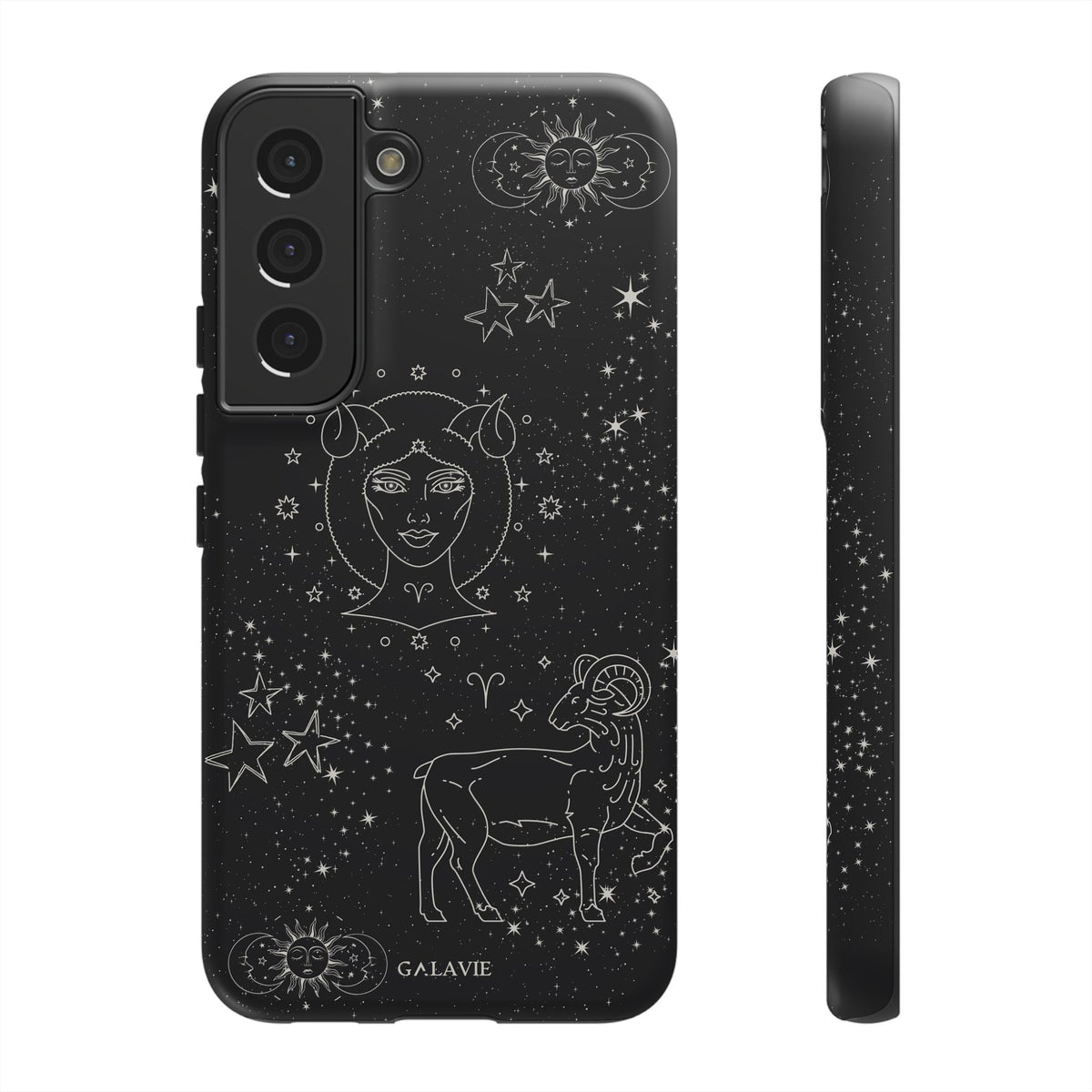Aries Zodiac Phone Case – Noir