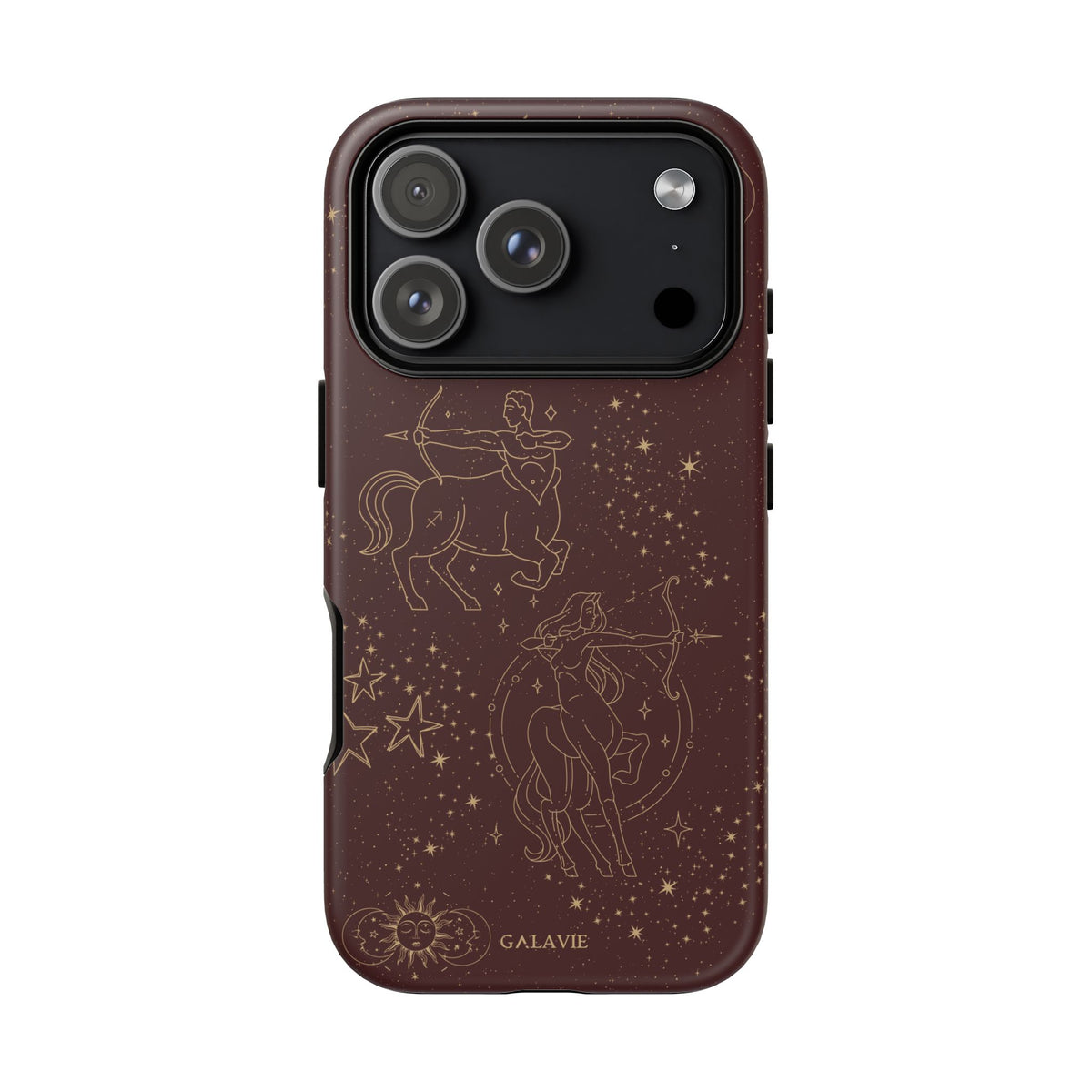Sagittarius Zodiac Phone Case – Chocolate