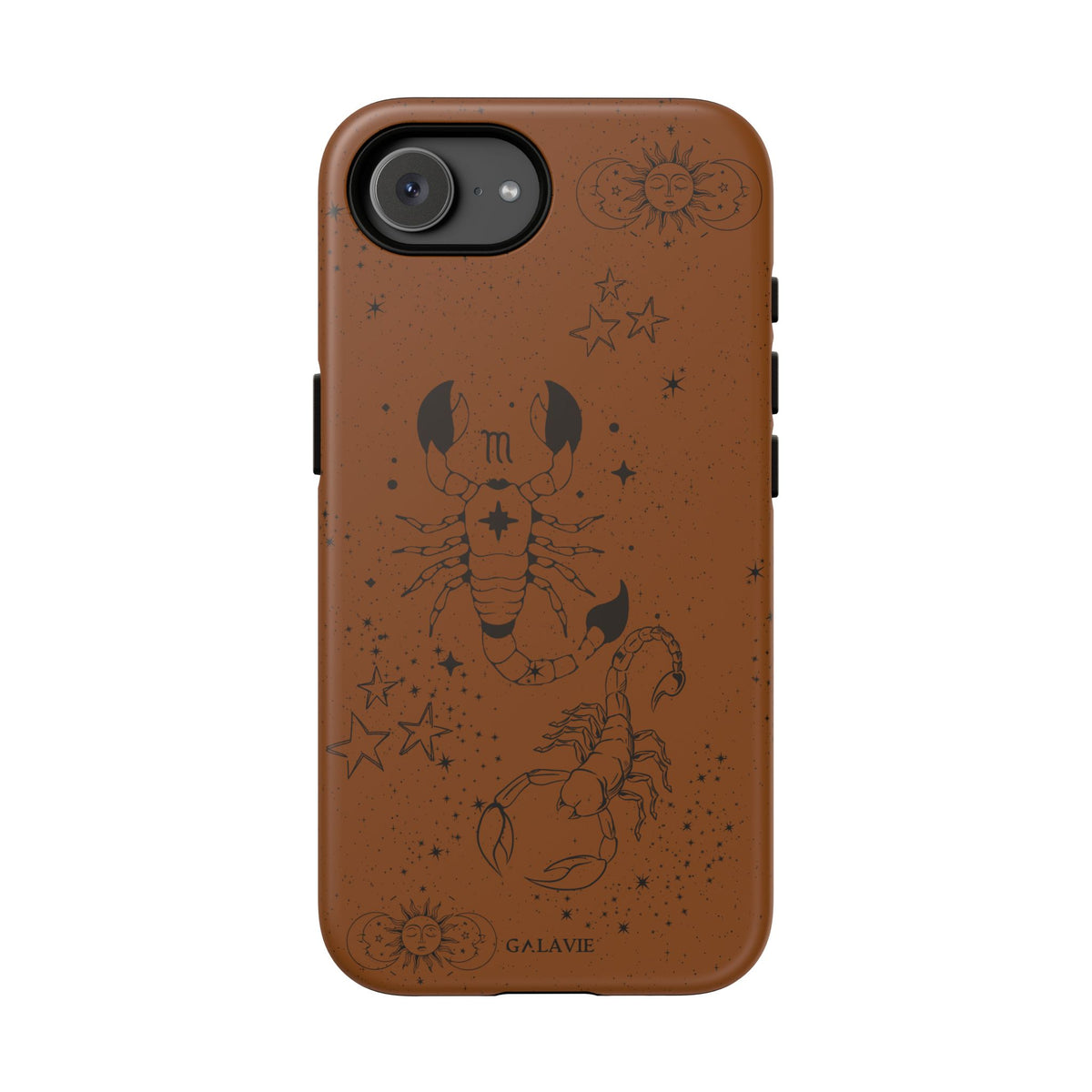 Scorpio Zodiac Phone Case – Cognac