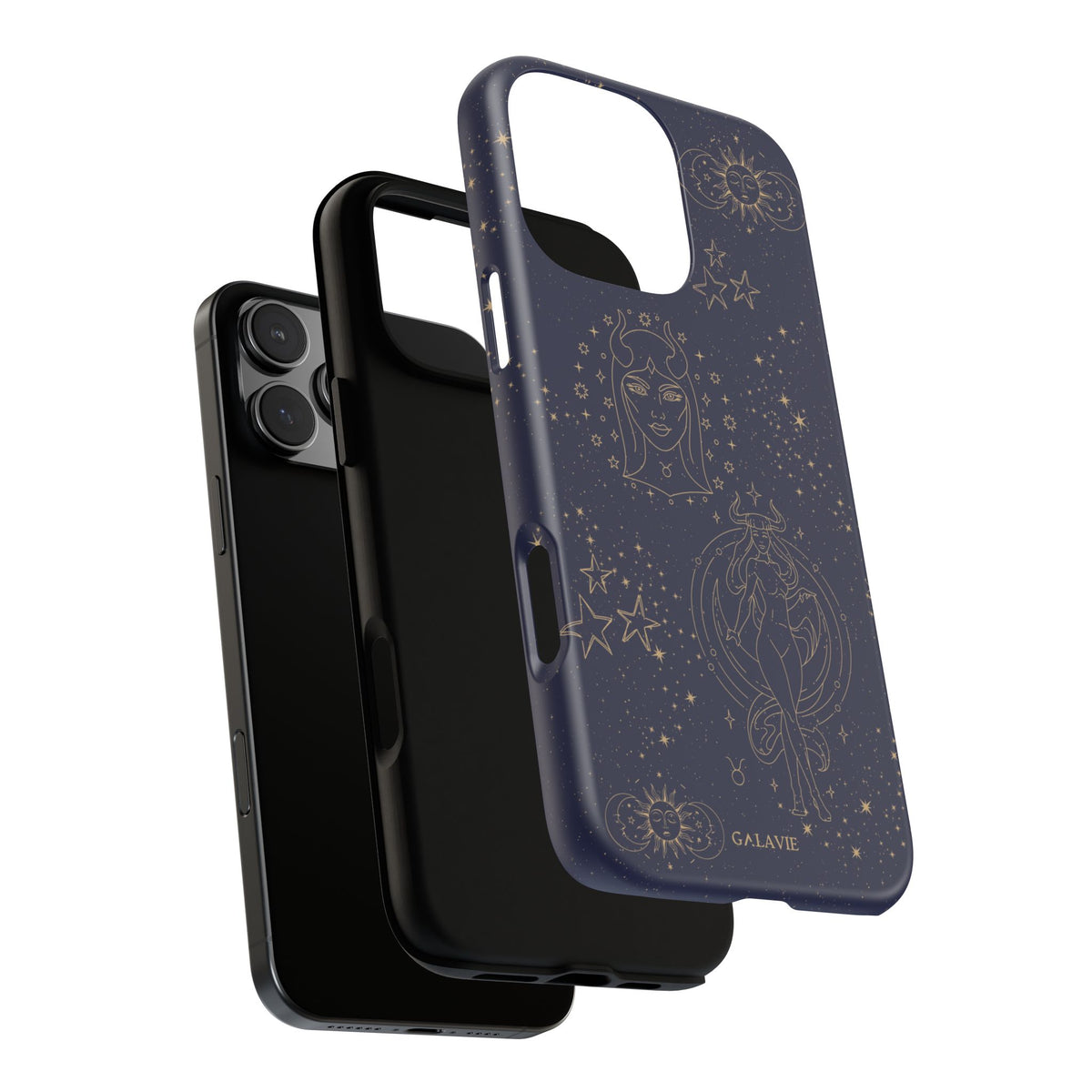 Taurus Zodiac Phone Case – Navy