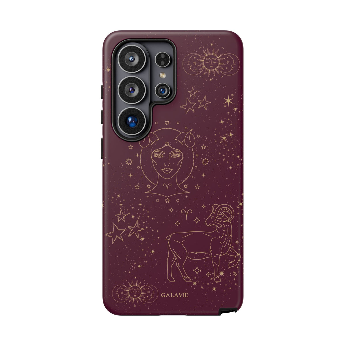 Aries Zodiac Phone Case – Merlot