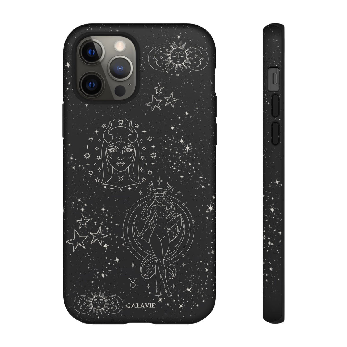 Taurus Zodiac Phone Case – Noir
