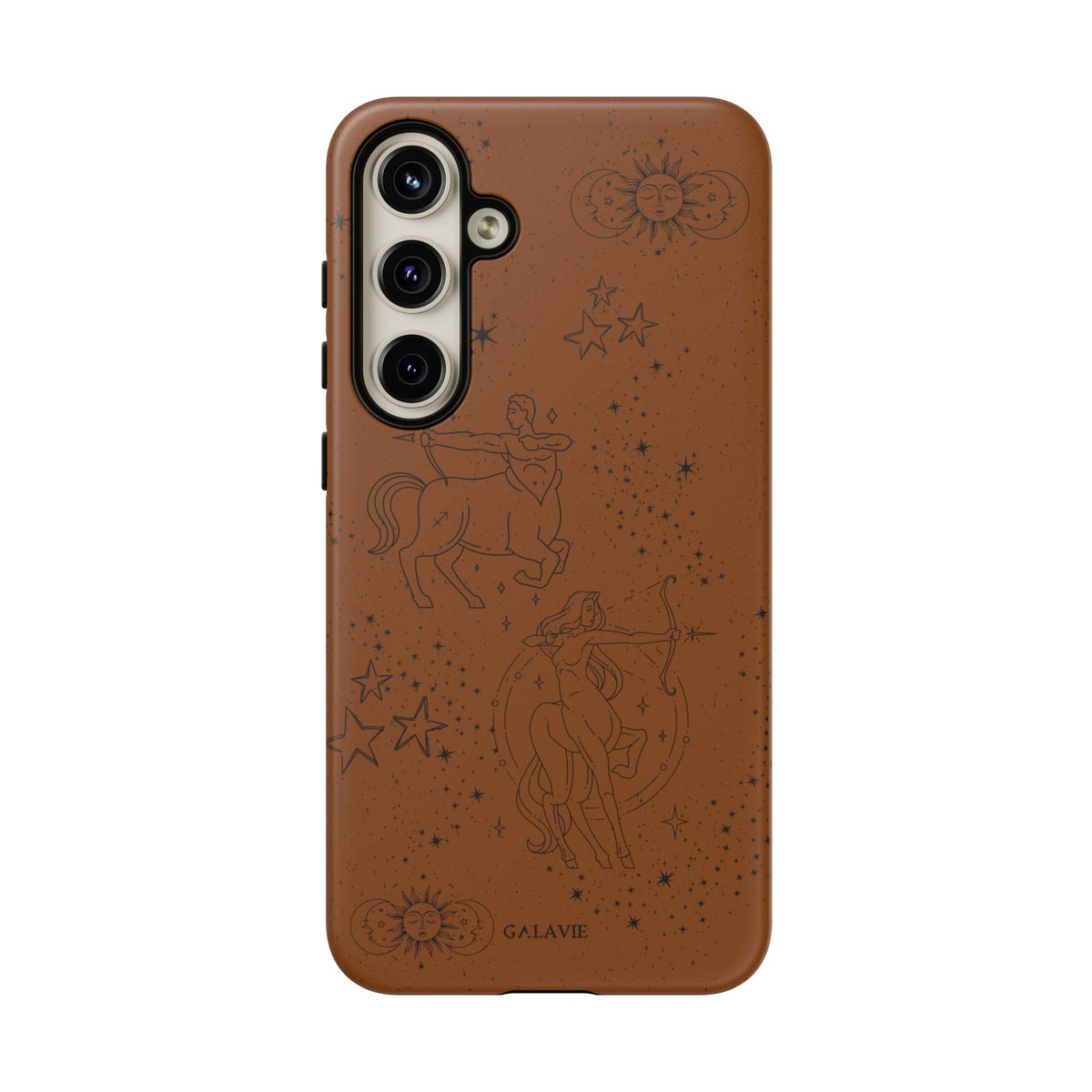 Sagittarius Zodiac Phone Case – Cognac