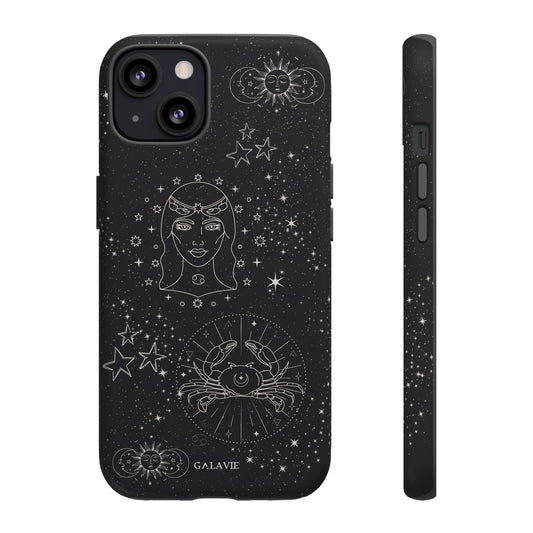 Cancer Zodiac Phone Case – Noir