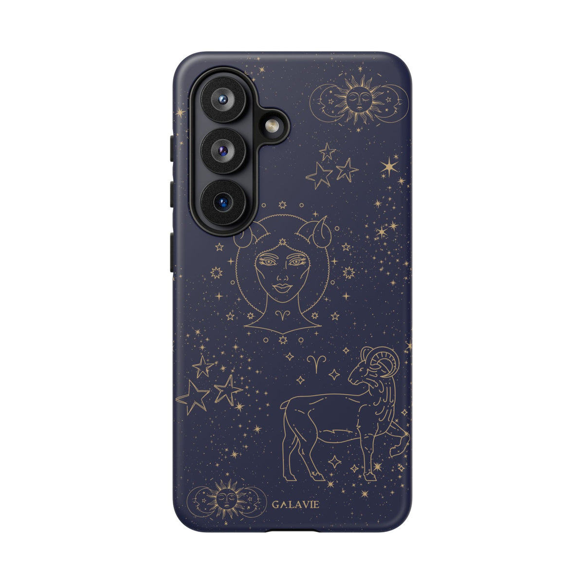 Aries Zodiac Phone Case – Navy