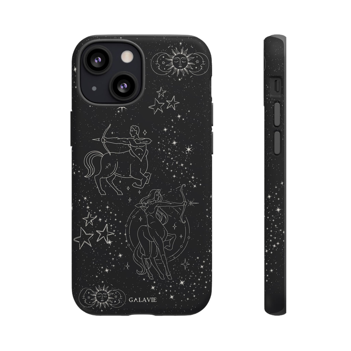 Sagittarius Zodiac Phone Case – Noir