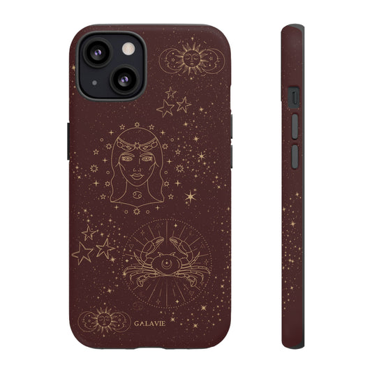 Cancer Zodiac Phone Case – Chocolate