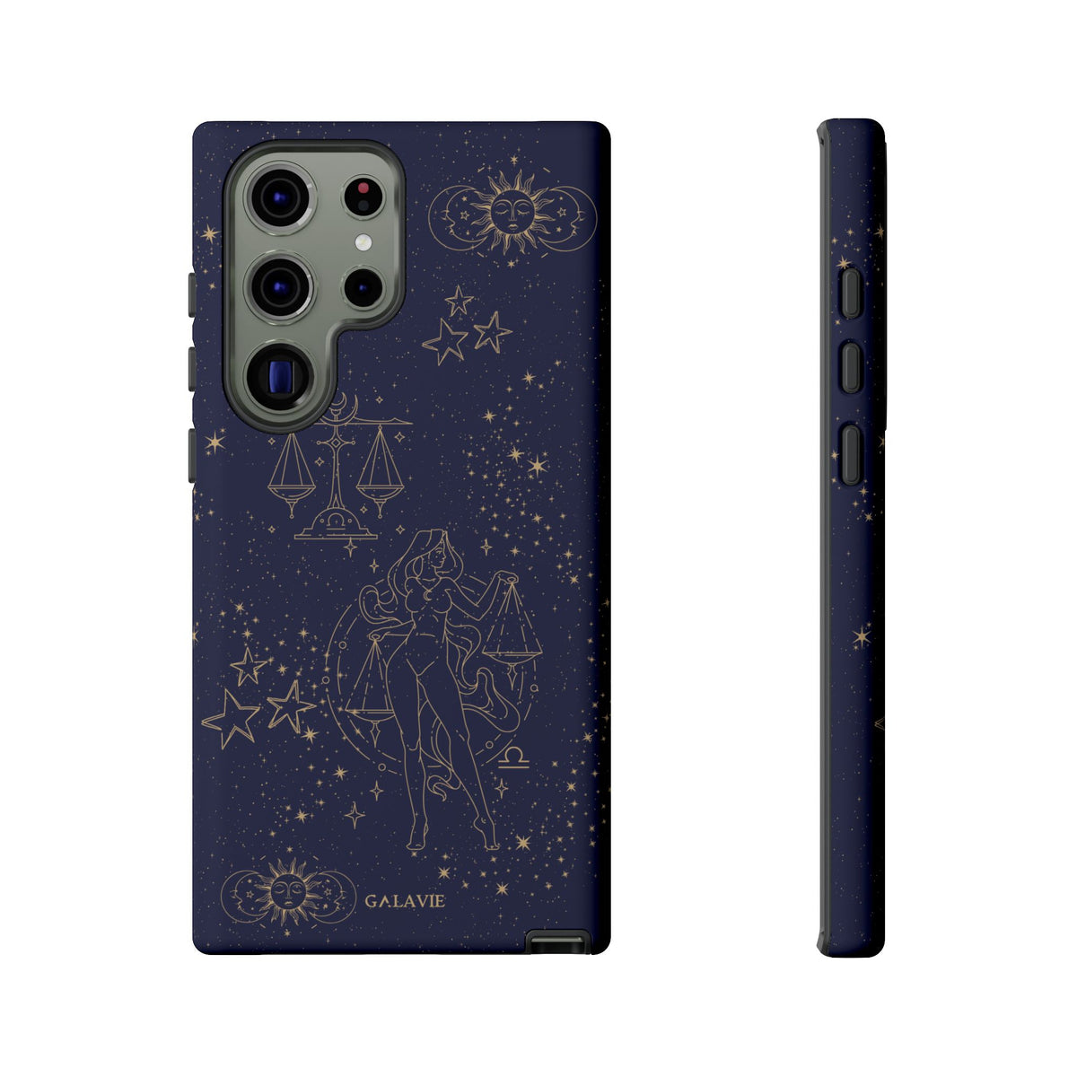 Libra Zodiac Phone Case – Navy