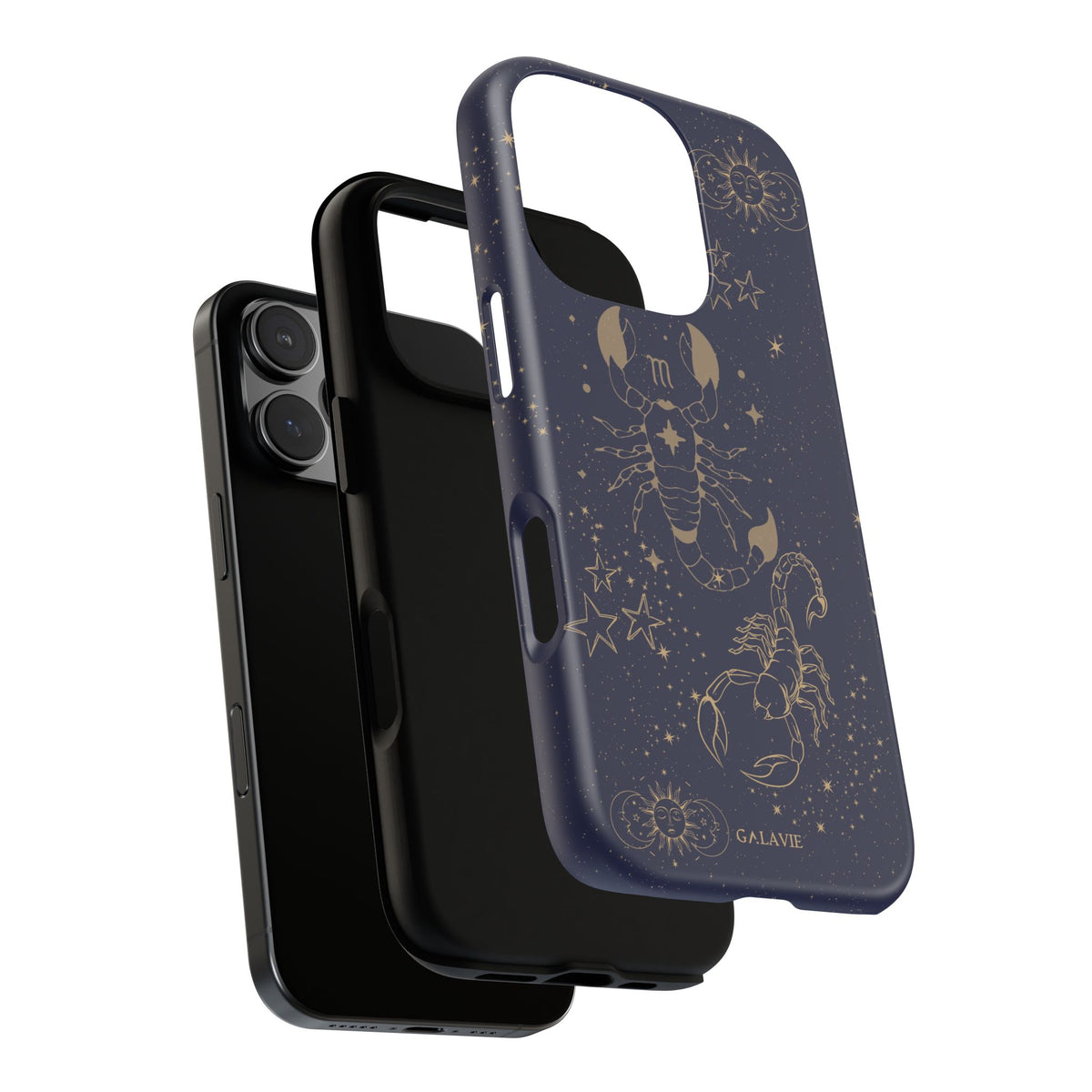 Scorpio Zodiac Phone Case – Navy