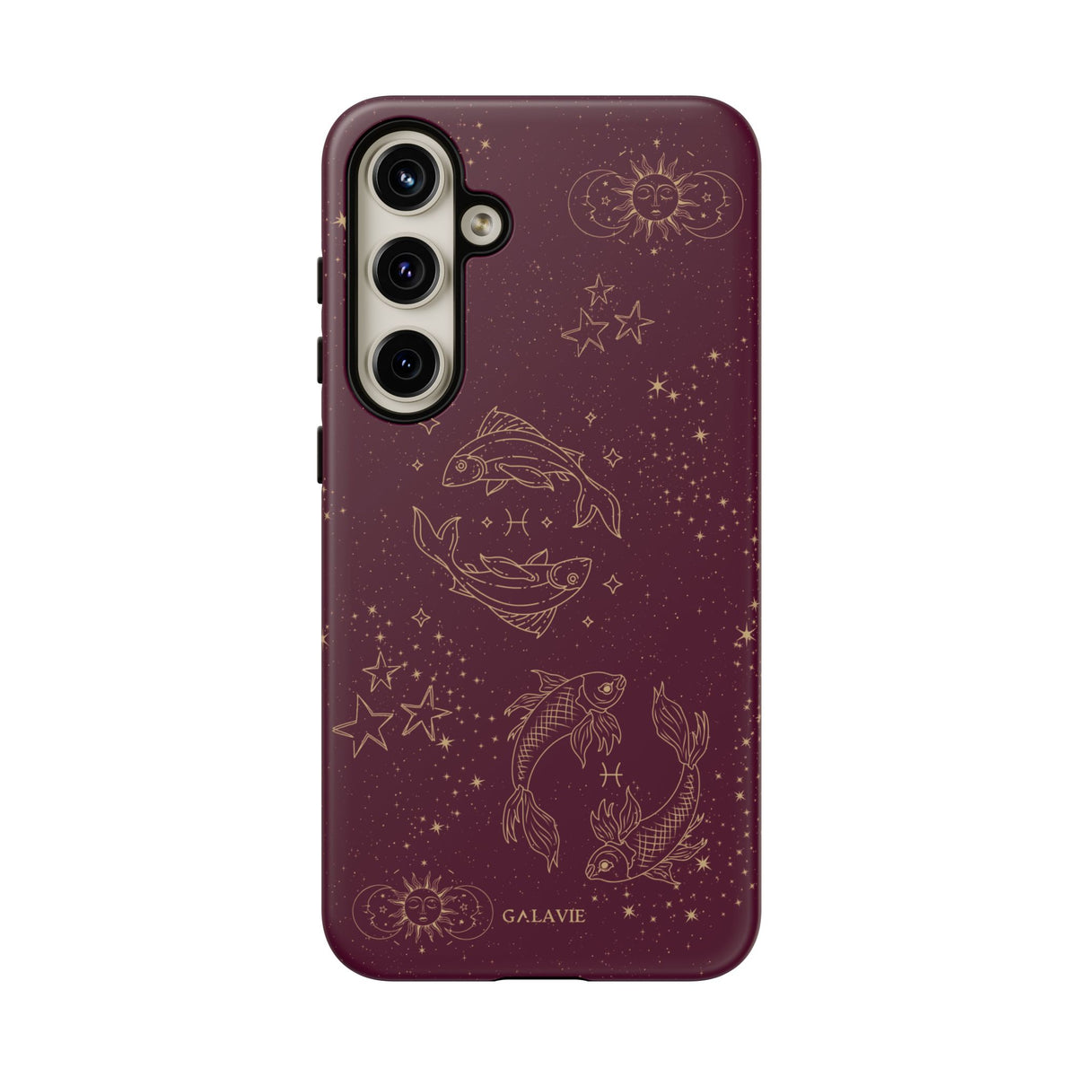 Pisces Zodiac Phone Case – Merlot