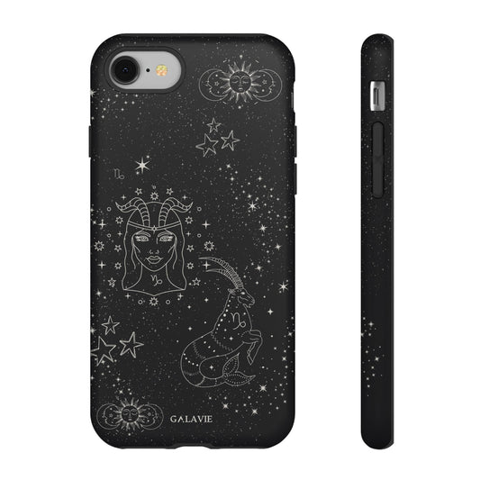 Capricorn Zodiac Phone Case – Noir